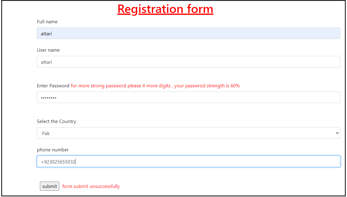 Custom Jquery Form Validation With Example(new)