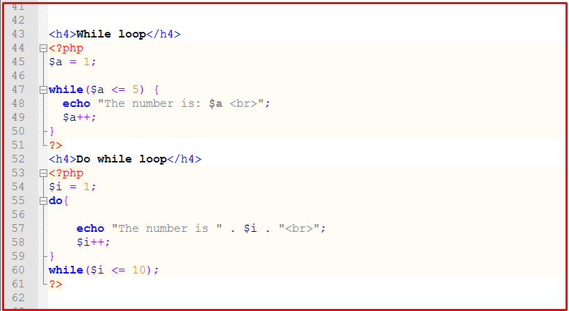 PHP While Loop, Do while loop and How to Use Them in PHP.