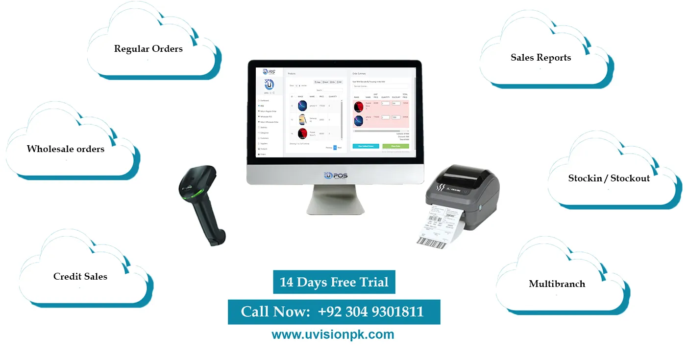 UPOS (Uvision Point of Sale) – The Ultimate Retail Software in Pakistan